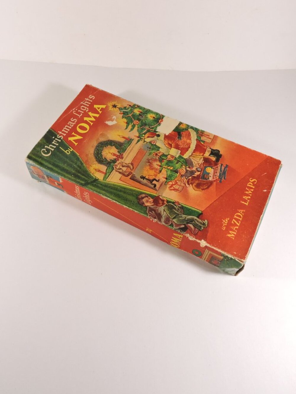 Vintage 7 Light NOMA Indoor Christmas Lighting Set No. 111 Working - 1950's era